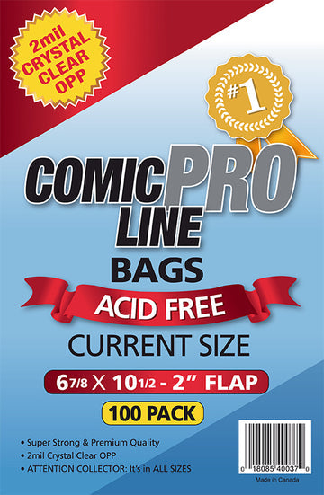 COMIC PRO LINE CURRENT MODERN AGE COMIC BAGS | BD Cosmos