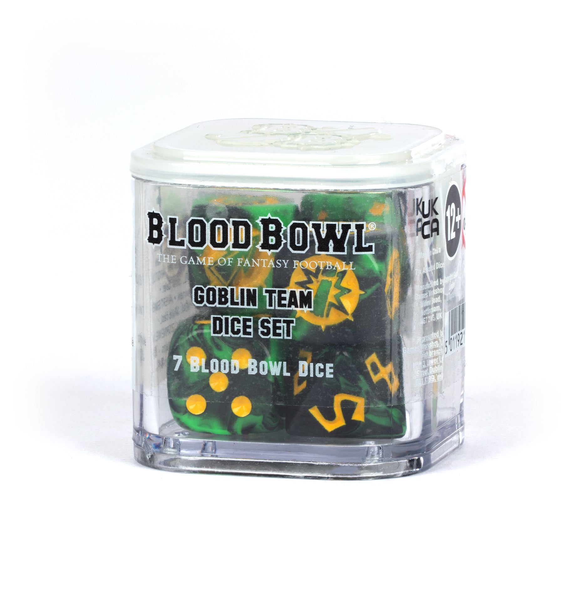 BLOOD BOWL: GOBLIN TEAM DICE | BD Cosmos