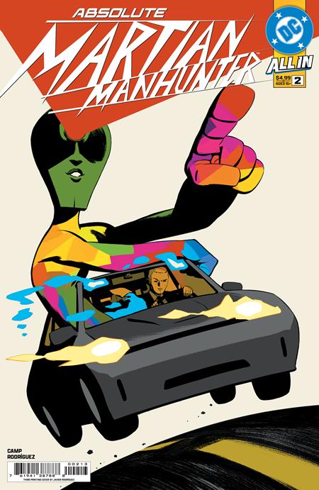 Absolute Martian Manhunter #2 3rd Print DC 03/18/2026 | BD Cosmos