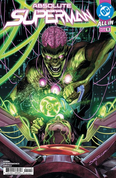 Absolute Superman #11 2nd Print DC A Sandoval 03/18/2026 | BD Cosmos
