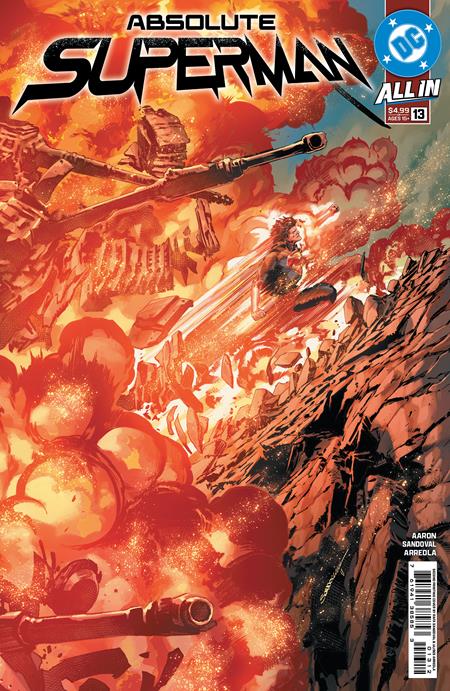 Absolute Superman #13 2nd Print DC A Sandoval 03/18/2026 | BD Cosmos