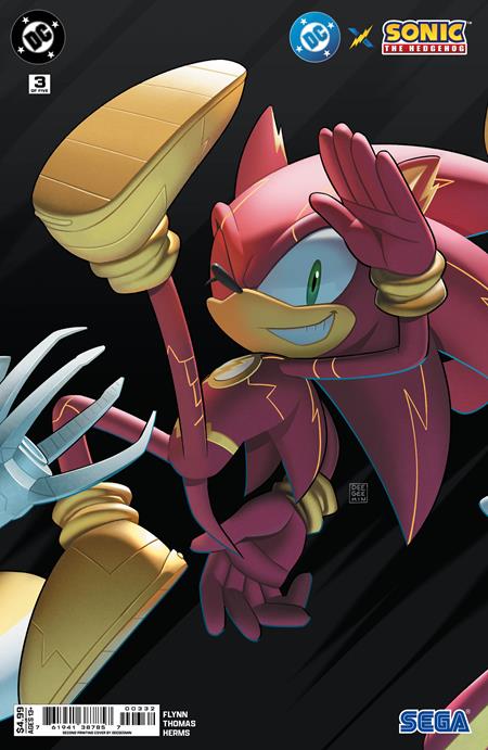 DC X Sonic The Hedgehog #3 (Of 5) DC 2nd Print 04/29/2026 | BD Cosmos