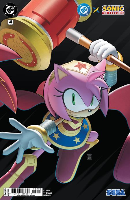 DC X Sonic The Hedgehog #4 (Of 5)  DC 2nd Print 04/29/2026 | BD Cosmos