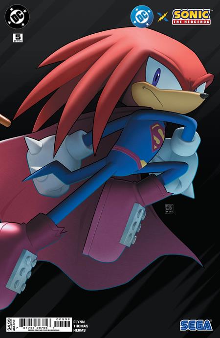DC X Sonic The Hedgehog #5 (Of 5) DC 2nd Print 04/29/2026 | BD Cosmos