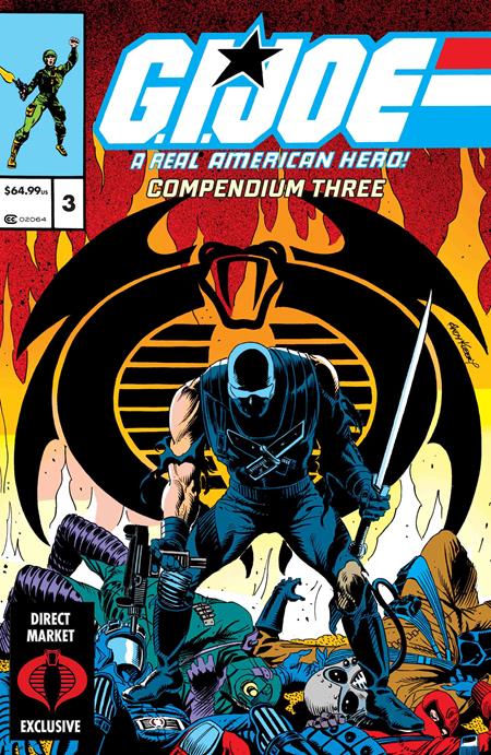 G.I. Joe A Real American Hero Compendium TPB Book 03 Direct Market Exclusive Andy Kubert Cover | BD Cosmos