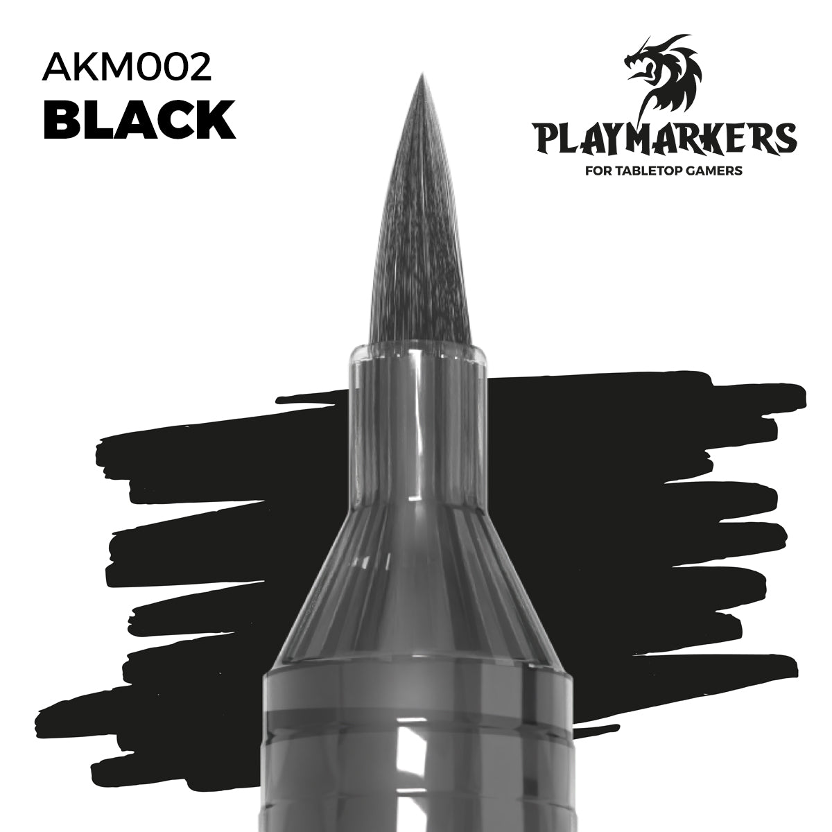 AK INTERACTIVE: PLAYMARKER BLACK | BD Cosmos