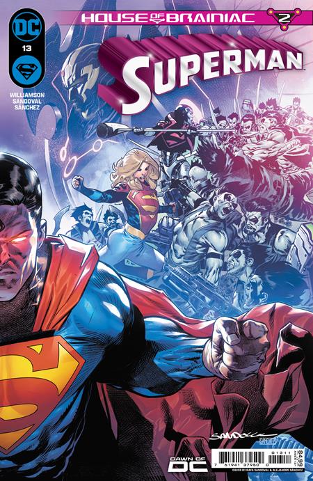 Superman #13 DC A Sandoval se connectant 04/17/2024 | BD Cosmos
