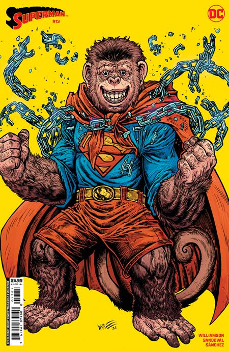 Superman #13 DC F Wolf April Fools 04/17/2024 | BD Cosmos