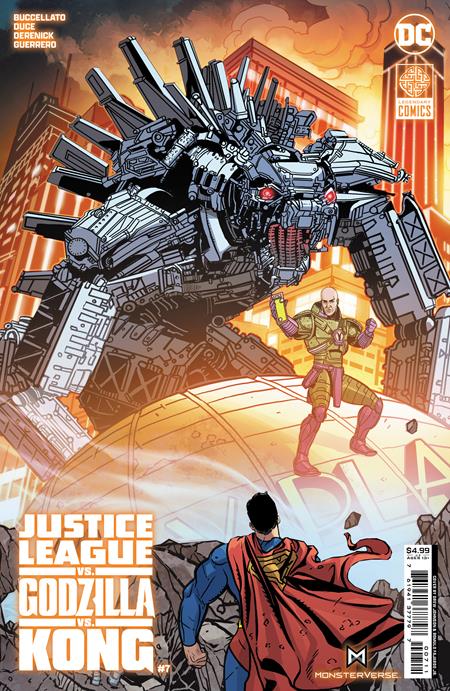 Justice League vs Godzilla vs Kong #7 DC A Johnson 05/22/2024 | BD Cosmos