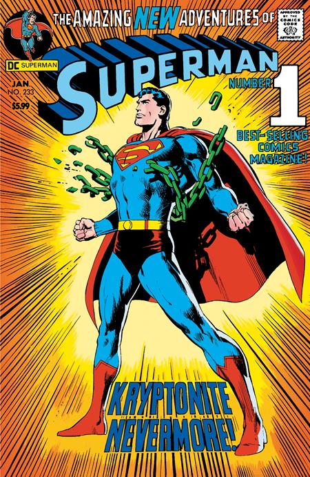 Superman #233 Facsimile DC C Neal Adams Foil 04/09/2025 | BD Cosmos