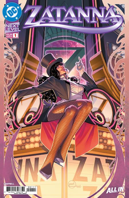 Zatanna [2026] #1 DC A Jamal Campbell 04/29/2026 | BD Cosmos
