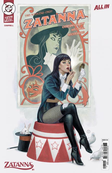 Zatanna [2026] #1 DC G 1:25 Totino Tedesco 04/29/2026 | BD Cosmos