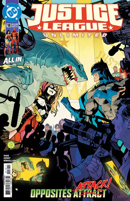 Justice League Unlimited #18 DC A Dan Mora [DC K.O.] 04/22/2026 | BD Cosmos
