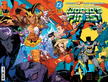 Batman Superman Worlds Finest #50 DC A Dan Mora Wraparound 04/01/2026 | BD Cosmos