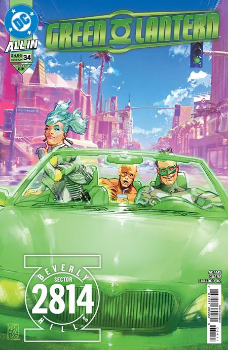 Green Lantern #34 DC A Xermanico 04/22/2026 | BD Cosmos