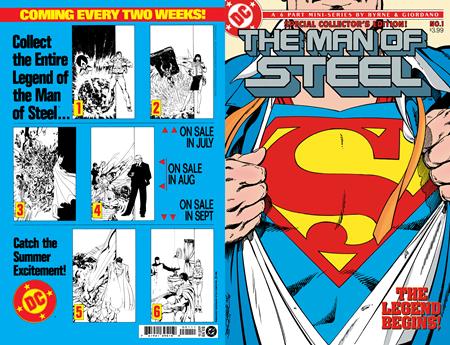 Man Of Steel #1 Facsimile DC A John Byrne 04/15/2026 | BD Cosmos
