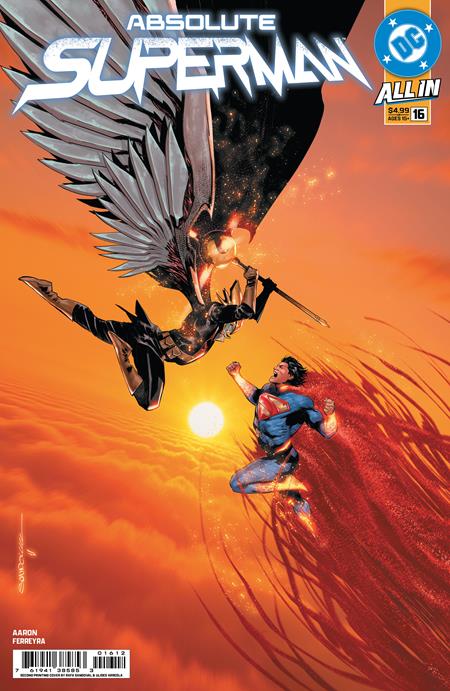 Absolute Superman #16 2nd Print DC A Sandoval 04/08/2026 | BD Cosmos