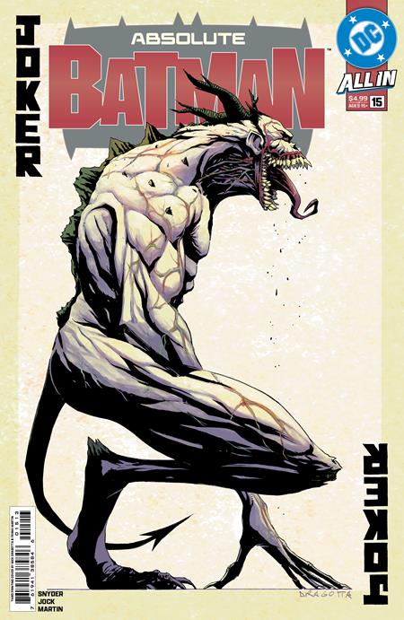 Absolute Batman #15 3rd Print DC A Dragotta 04/15/2026 | BD Cosmos