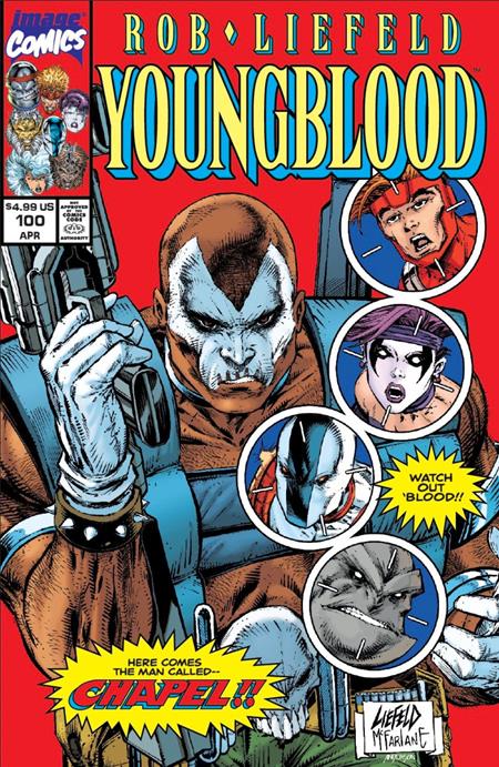 Youngblood #100 Image G Rob Liefeld & Todd McFarlane 06/10/2026 | BD Cosmos
