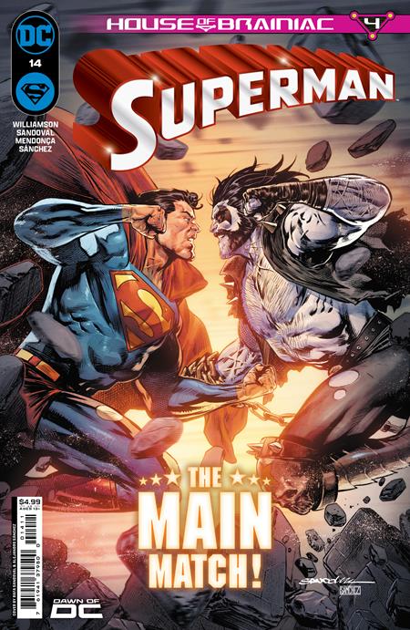 Superman #14 DC A Sandoval Release 05/22/2024 | BD Cosmos
