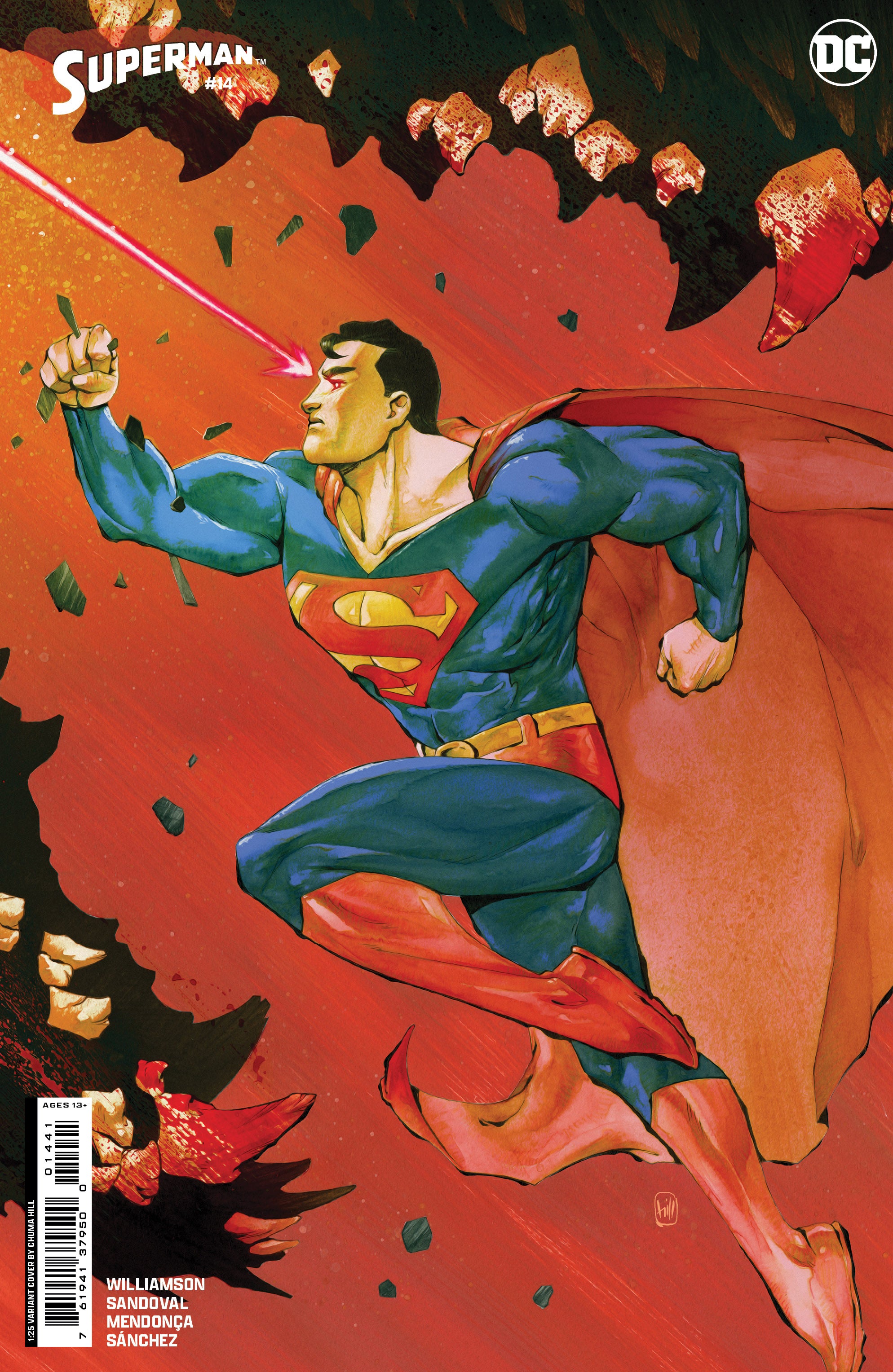 Superman #14 DC E 1:25 Hill Release 05/22/2024 | BD Cosmos