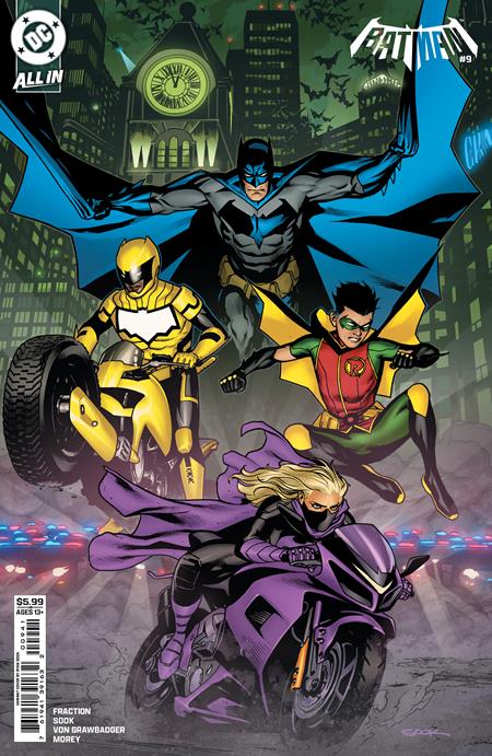 Batman #9 DC D Ryan Sook 05/06/2026 | BD Cosmos