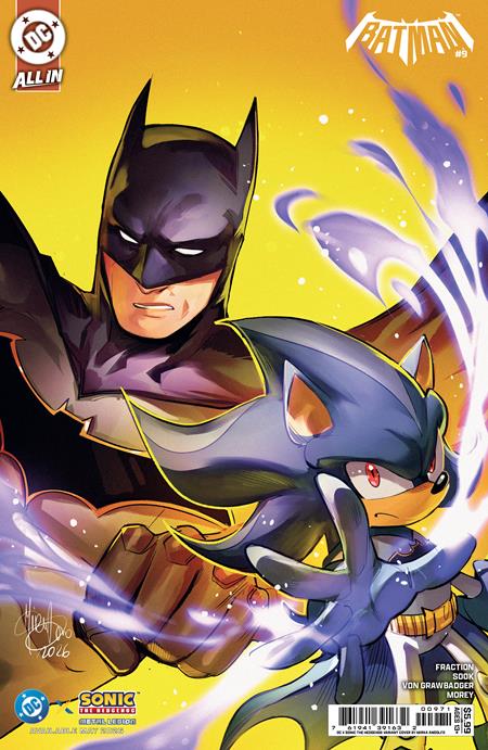 Batman #9 DC F Mirka Andolfo DC X Sonic 05/06/2026 | BD Cosmos