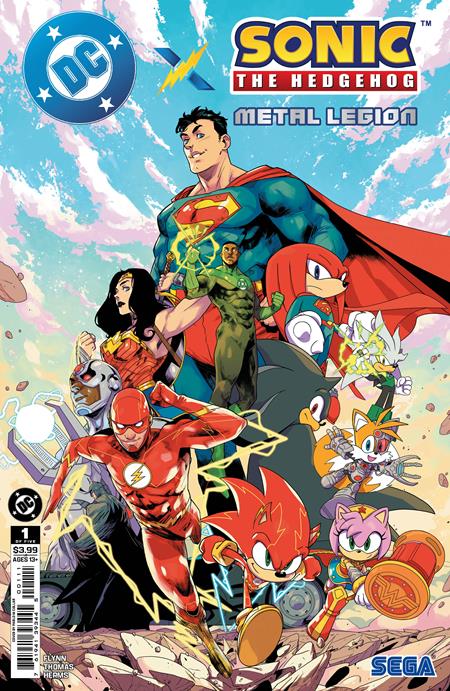 DC X Sonic Hedgehog Metal Legion #1 [Of 5] DC A Pablo M Collar 05/06/2026 | BD Cosmos