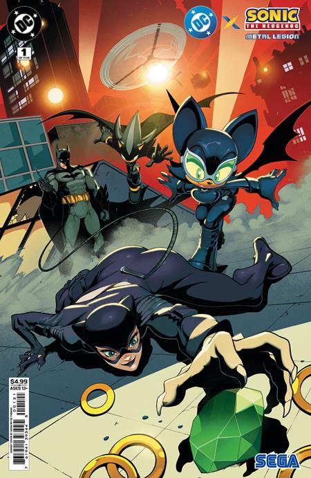 DC X Sonic Hedgehog Metal Legion #1 [Of 5] DC B Adam Bryce Thomas 05/06/2026 | BD Cosmos