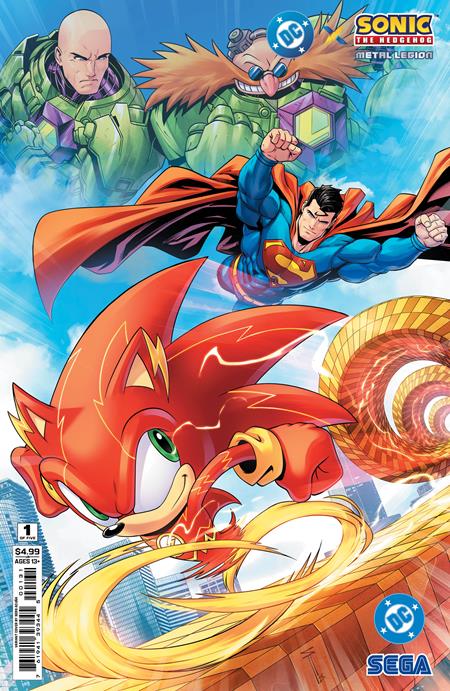 DC X Sonic Hedgehog Metal Legion #1 [Of 5] DC C Serg Acuna 05/06/2026 | BD Cosmos