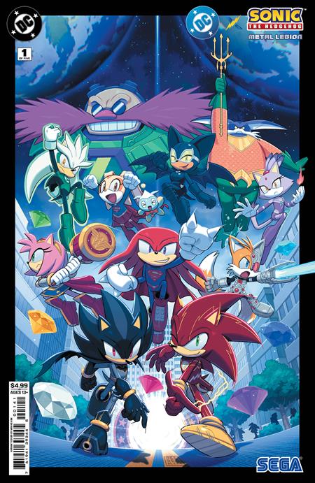 DC X Sonic Hedgehog Metal Legion #1 [Of 5] DC D Min Ho Kim 05/06/2026 | BD Cosmos