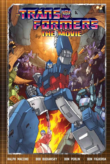 Transformers The Movie Deluxe Edition Hardcover Direct Market Exclusive Dom Figueroa & Josh Burcham Cover | BD Cosmos