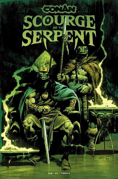 Conan The Barbarian Scourge Of The Serpent TPB Volume 01 Direct Market Edition Roberto De La Torre Glow In The Dark Cover (Mature) | BD Cosmos