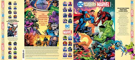 DC Versus Marvel Omnibus Hardcover George Perez Cover | BD Cosmos