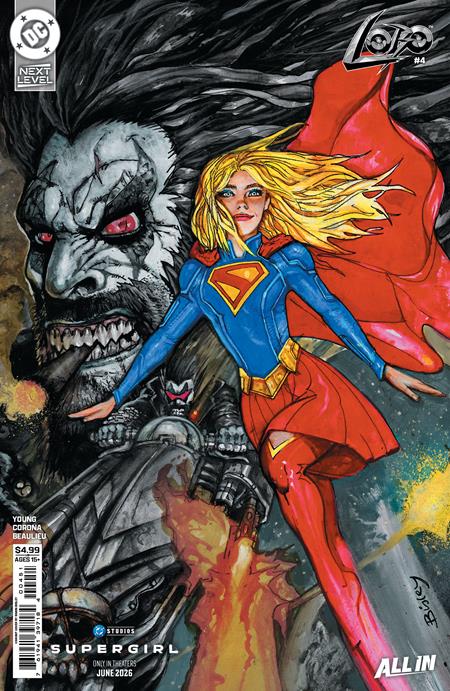 Lobo #4 DC E Bisley Supergirl Movie 06/17/2026 | BD Cosmos