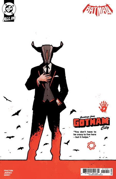 Batman #10 DC F 1:25 Aja 06/03/2026 | BD Cosmos
