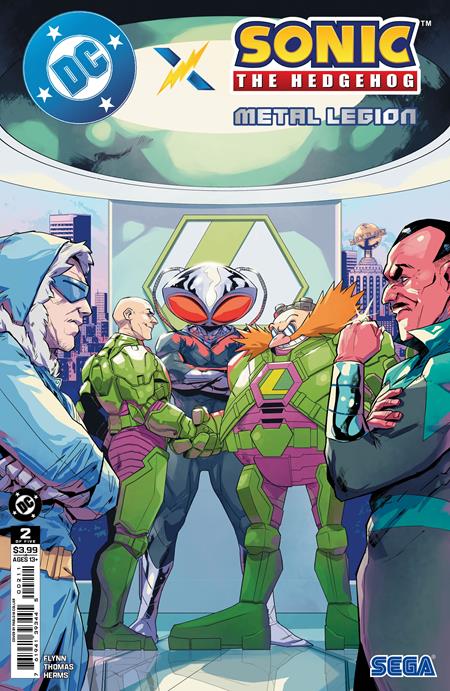 DC X Sonic The Hedgehog The Metal Legion #2 [Of 5] DC A Collar 06/03/2026 | BD Cosmos