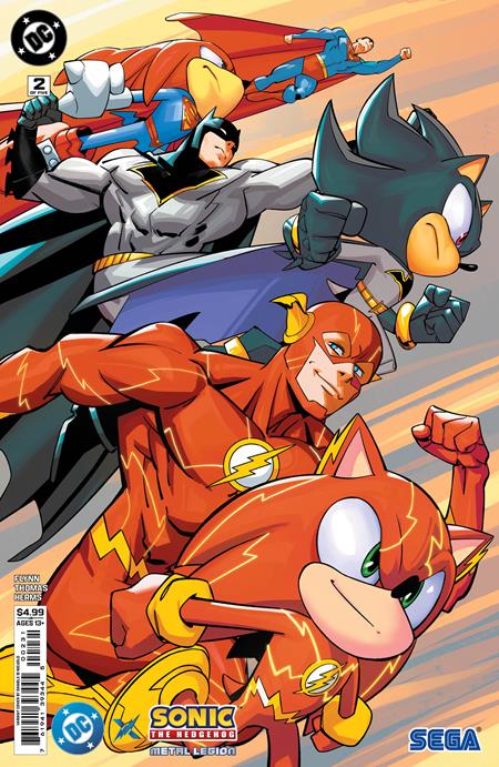 DC X Sonic The Hedgehog The Metal Legion #2 [Of 5] DC C Di Nicuolo 06/03/2026 | BD Cosmos