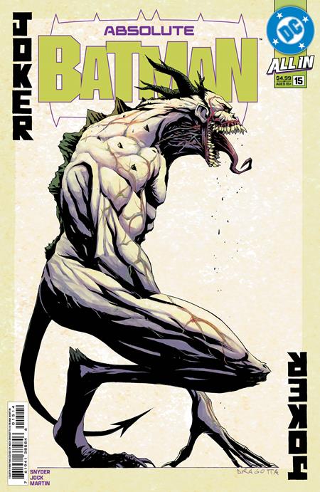 Absolute Batman #15 DC 4th Print Cover A Nick Dragotta 06/24/2026 | BD Cosmos