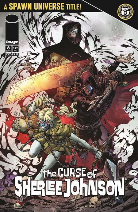 Spawn The Curse Of Sherlee Johnson #6 Image B Booth 06/24/2026 | BD Cosmos