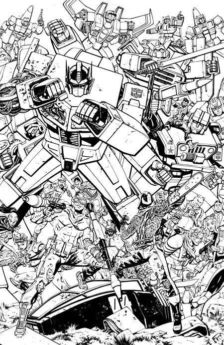 G.I. Joe #23 Image G Reilly Transformers B&W Energon 3rd Anniversary 06/17/2026 | BD Cosmos