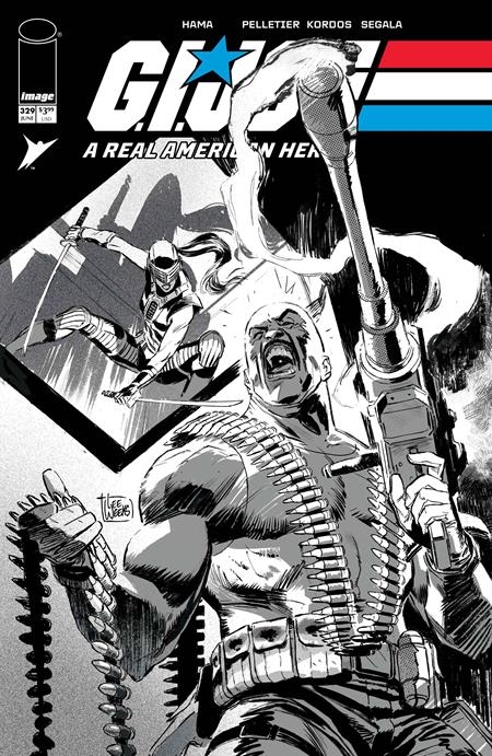G.I. Joe A Real American Hero #329 Image B Weeks B&W 06/10/2026*** | BD Cosmos
