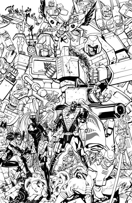 Transformers #33 Image G Reilly Energon 3rd Anniversary B&W 06/10/2026 | BD Cosmos