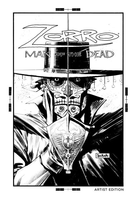 Zorro Man Of The Dead Volume 1 11 X17 Artist Edition Hardcover (Mature) | BD Cosmos