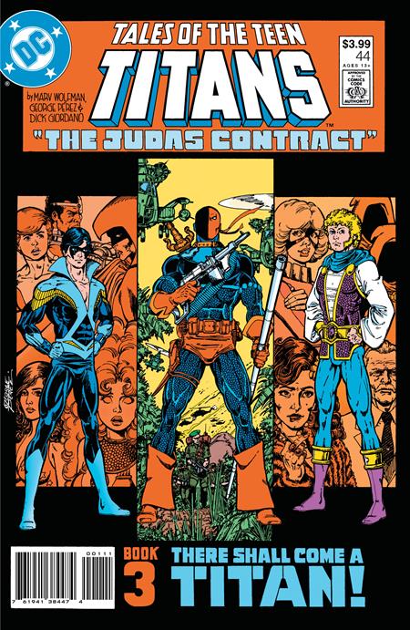 Tales Of Teen Titans #44 DC Facsimile A Perez Release 07/10/2024 | BD Cosmos