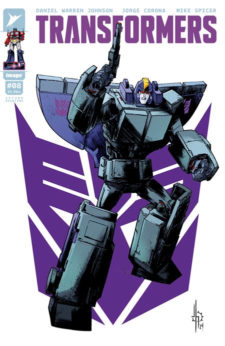 Transformers #8 2nd Print IMAGE A Jason Howard 10/09/2024 | BD Cosmos