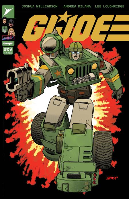 G.I. Joe #9 IMAGE D 1:25 John Amor 07/16/2025 | BD Cosmos