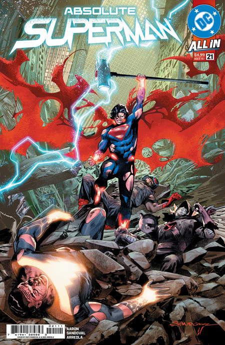 Absolute Superman #21 DC A Sandoval 07/01/2026 | BD Cosmos
