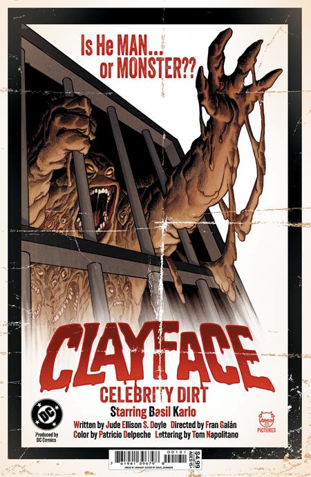 Clayface Celebrity Dirt #1 [Of 6] DC C Johnson 07/08/2026 | BD Cosmos