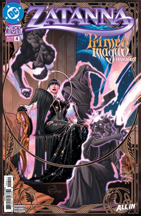 Zatanna #4 DC A Campbell 07/22/2026 | BD Cosmos